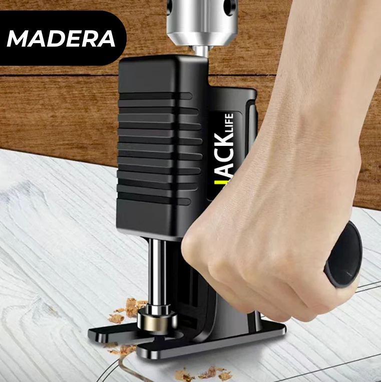 PowerSierra PRO 2.0 | Adaptador de Sierra para Taladro + Envío Gratis