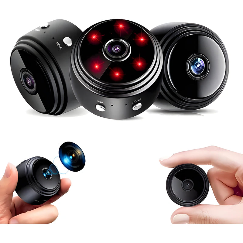(COMPRA 1 LLEVA 2) Mini Cámara con Sensor de Movimiento + Visión Nocturna - VISIÓN PRO® [ULTRA HD 1080P]