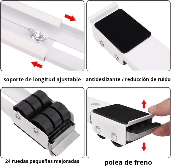 Soporte Universal Para Nevera, Lavadora, Estufa, Estanterías, Sofá, Armario... Paga al Recibir + Envío Gratis, MOVEFACIL PRO
