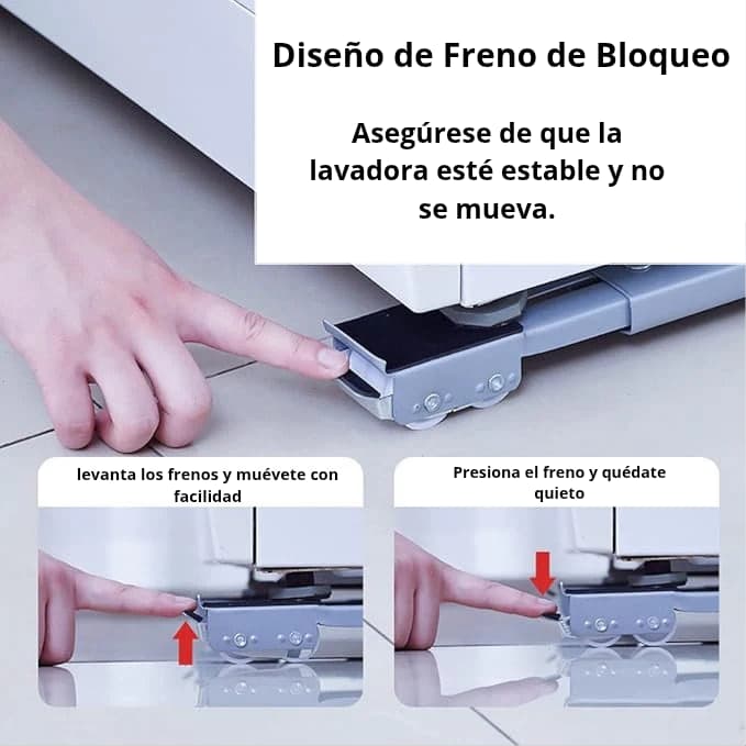 Soporte Universal Para Nevera, Lavadora, Estufa, Estanterías, Sofá, Armario... Paga al Recibir + Envío Gratis, MOVEFACIL PRO